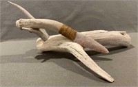 Flint Knife w/ Antler Handle