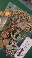 Vintage jewlery lot (West Germany ring and more)