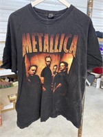 Metallica concert shirt size xl
