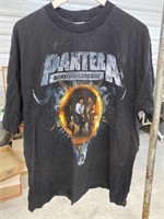 Pantera concert shirt size xl
