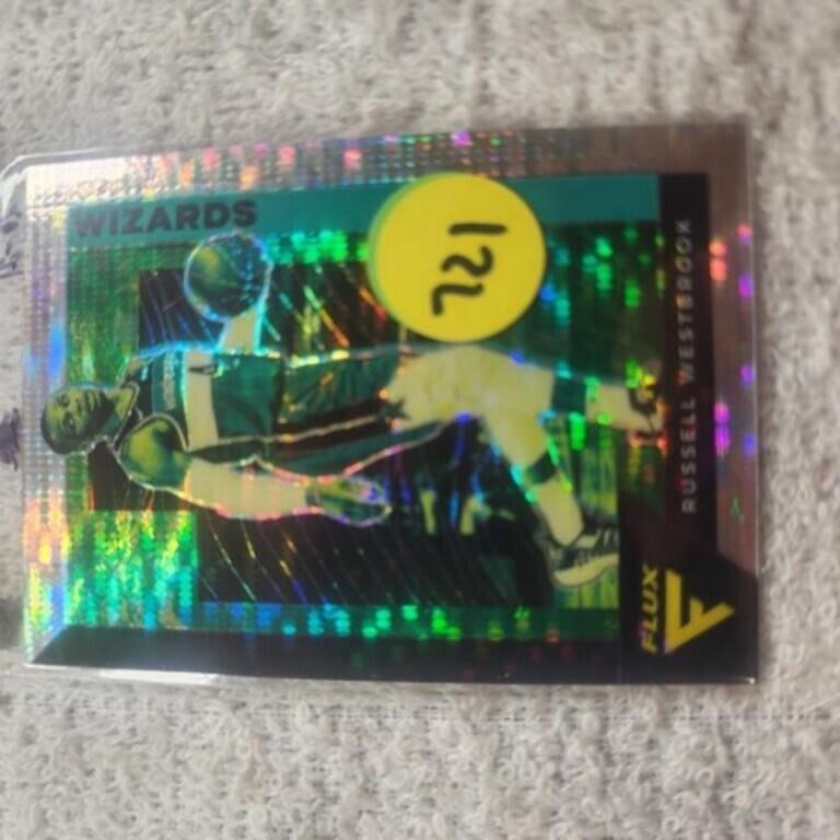 2020-21 Flux Silver Prizm Russell Westbrook