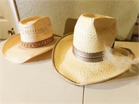 Resistol, Stetson Straw Hats (2)
