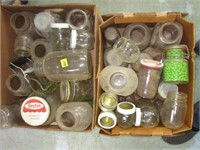 Large Group of Canning Jars