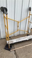 Folding scaffold, not tested