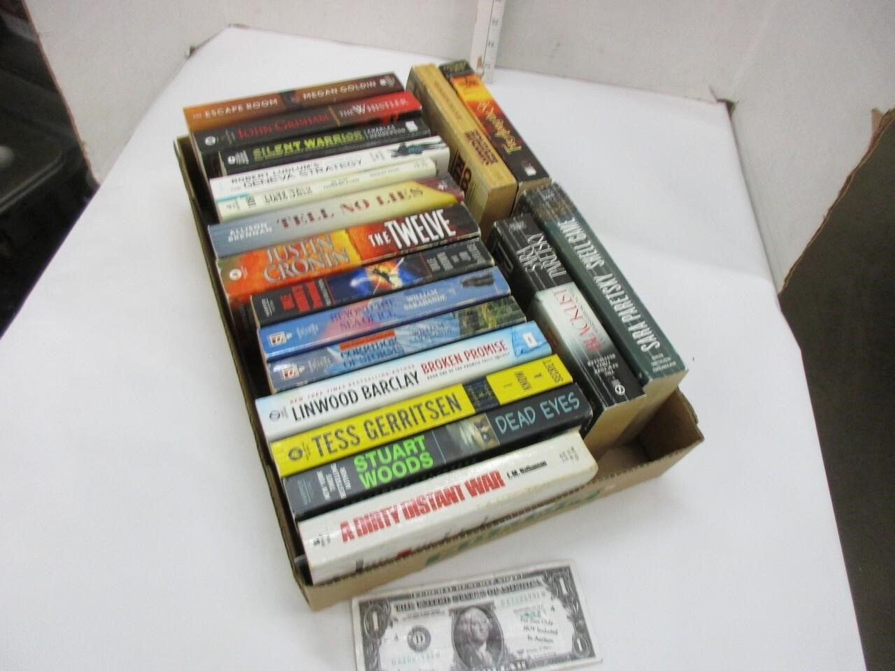 Box of books paperback