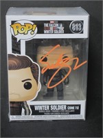 Sebastian Stan Signed Funko Pop COA Pros