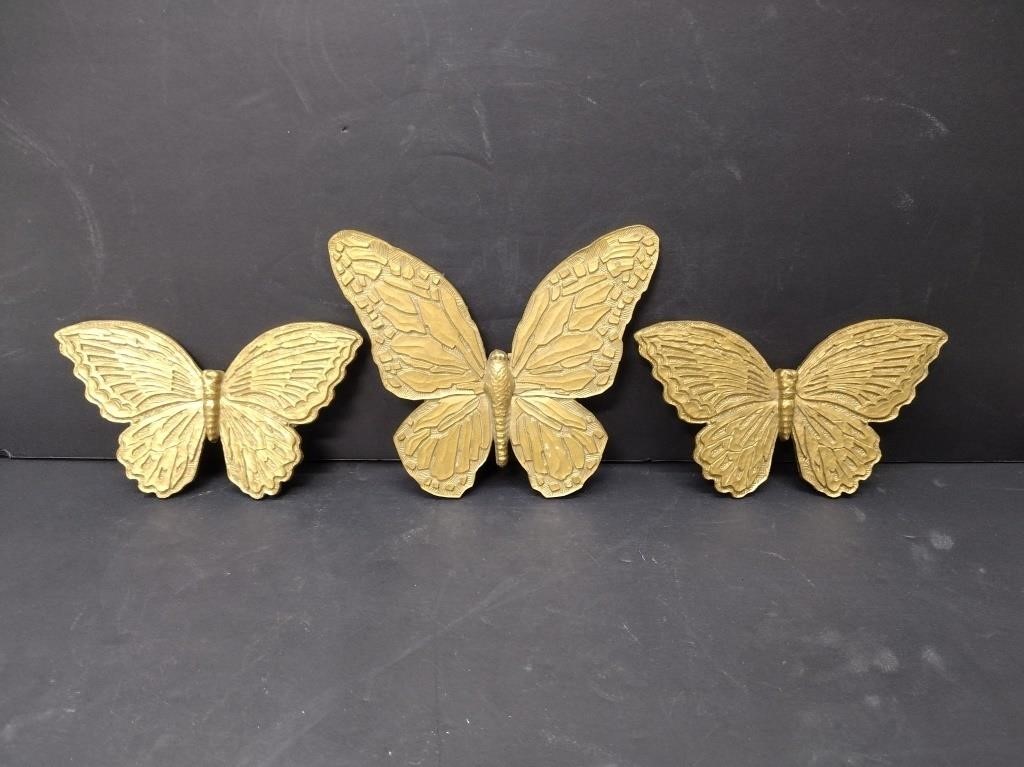 Homco Plastic Butterfly Decor