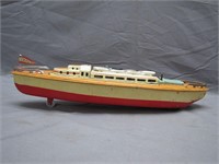 Vintage 12" Tin Battleship-Cruise Convertible Ship