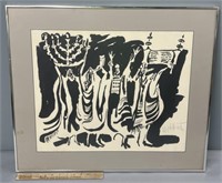 Phillip Ratner Signed & Numbered Judaic Lithograph