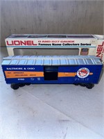 Lionel B&O box car 6-9783