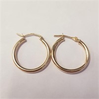 $400 14K  1G Hoop Earrings