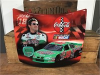 Minature Coca Cola #18 Bobby Labonte Nascar Bonnet