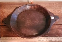 Vintage wooden bowl