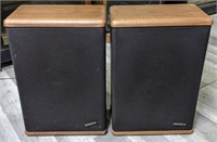 Pair Advent Baby Advent II Speakers. 16-1/2"H x