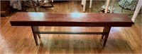 Two Farm Table Wooden Bench