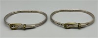 Mexico .925 Silver Belt Bracelets