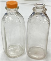 Sunshine Quart Dairy Bottles