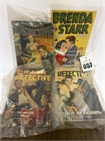 Vintage Detective Comic Books