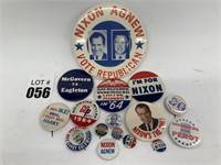 Vintage Presidental Pins