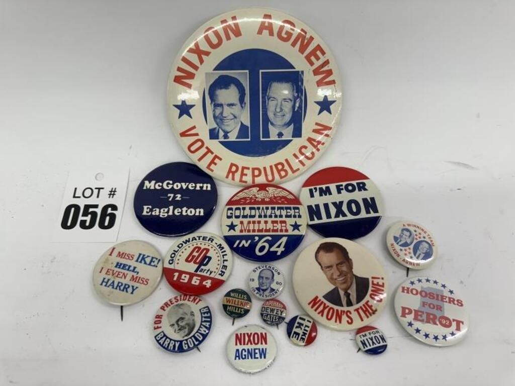 Vintage Presidental Pins