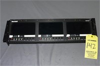 Marshal V-P63P-SDI Triple 6.3 Inch Monitor Rack (N