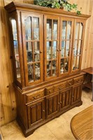 78” Lighted China Cabinet