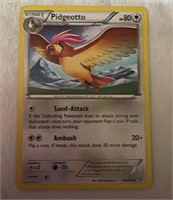 Pokemon stage 1 Pidgeotto card