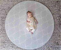 BABY PADDED MAT DOUBLE SIDED SIZE 55” DIAMETER