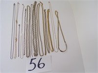Assortment of Chain Necklaces/Chokers