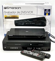 BLUE RAY PLAYER & VCR COMBO