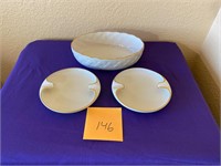 Lenox ashtrays and bowl #146