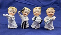 4 Pc. Vintage Cherub Choir Figurines