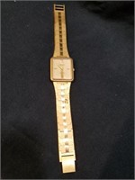 Nicolet Diamond Quartz Watch, Inscribed "Happy