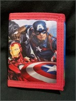 Marvel Avengers Tri-fold Velcro-Close Wallet