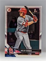 2018 1ST Bowman Prospect Nolan Gorman BD-117