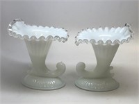 Vintage Glass Candle Holder