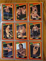 (9) WCW Wrestling cards