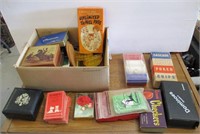 Box of Cards, Poker Chips, Coasters, Games