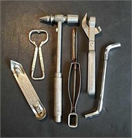 Vintage Bar Items and Tools.