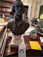 BUST OF HISTORICAL FIGURE