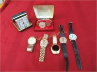 Mens Wrist Watches; 6-Timex, Helbros & Other