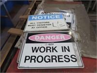 Qty of Safety Signs