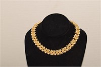 Marvella Goldtone & Pearl Necklace w/ Tag