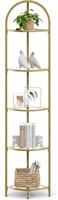 VASAGLE 5-Tier Corner Shelf Stand, Corner