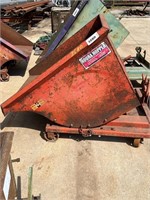 Tilt dumpster rolling on casters