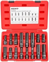 Neiko 02457A Lug-Nut Key Set, Wheel-Lock Removal