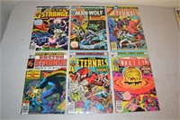 Six MArvel Comic Books