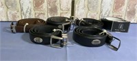 BOX LOT: 6 BELTS