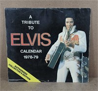 1978-1979 Elvis Calendar