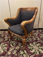 Oak Claw Foot Arm Chair
